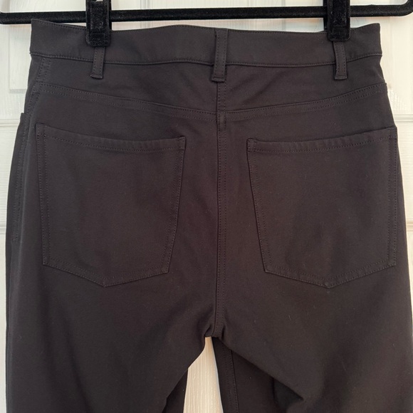 Theory Kick Pant in Stretch Cotton Black Size 2 - Picture 6 of 9